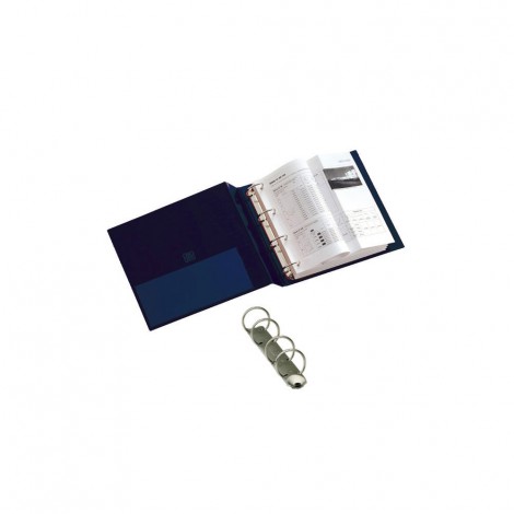 [SE0555] Raccoglitori Stelvio 22x30cm d. 3.5cm blu
