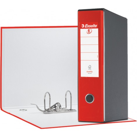 Registratore commerciale Eurofile G53 d.8 cm rosso