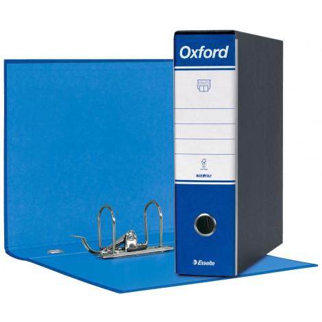 Registratore commerciale Oxford G83 d. 8cm blu