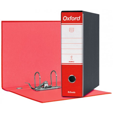 Registratore commerciale Oxford G83 d. 8cm rosso