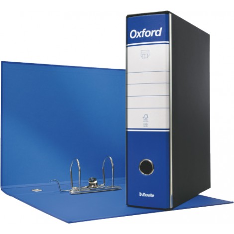 Registratore protocollo Oxford G85 d. 8cm blu