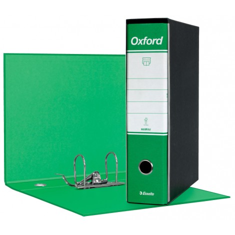 Registratore protocollo Oxford G85 d. 8cm verde