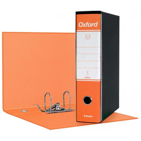 Registratore protocollo Oxford G85 d. 8cm arancio...