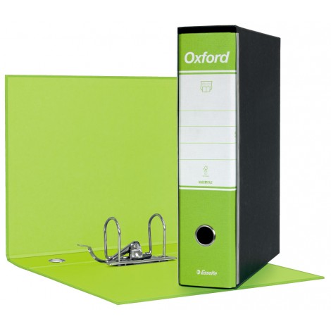 Registratore protocollo Oxford G85 d. 8cm verde l...