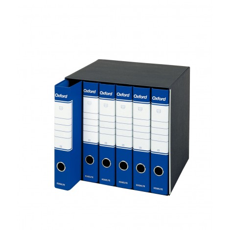 Registratore protocollo Oxford G84 d. 5cm blu