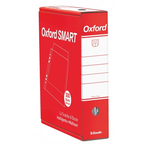 Buste forate OXFORD SMART, liscia - Deluxe A4 - 21...