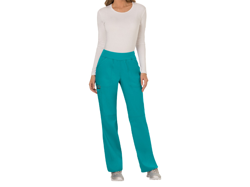 PANTALONI PULL-ON CHEROKEE REVOLUTION - donna XL - foglia di tè