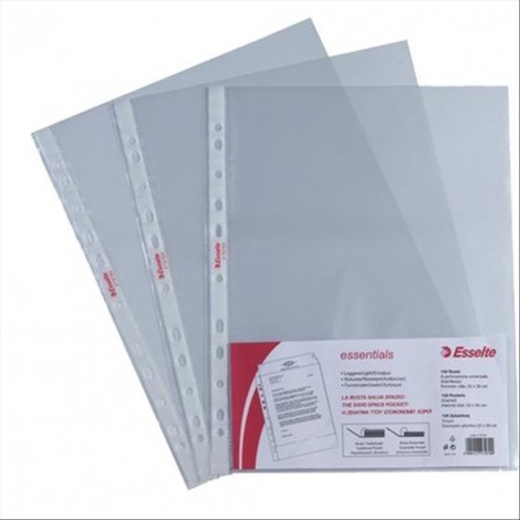 Buste perforate DELUXE, liscia 22x30cm