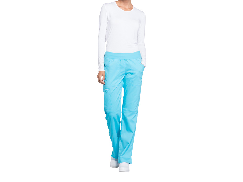 PANTALONI PULL-ON CHEROKEE REVOLUTION - donna XL - turchese