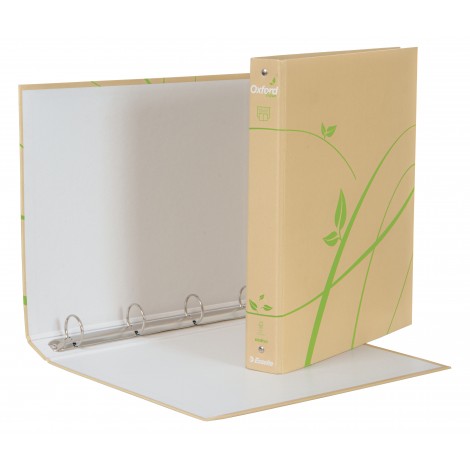 Raccoglitore Oxford Green 22x30cm d. 30mm avana