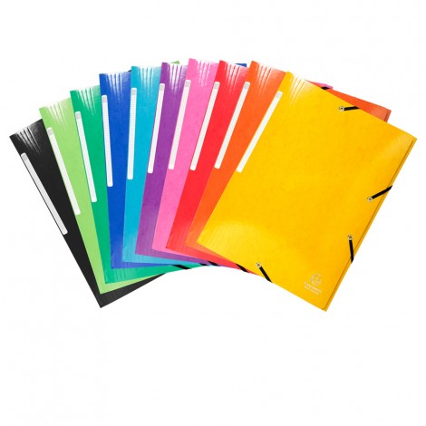 Iderama - Cartellina a 3 lembi con elastico