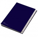 Classificatore Alfabetico, A-Z blu