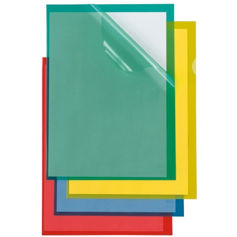 Cartelline a L Poli 150 Color A4 - 21x29,7cm