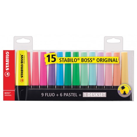 [SB0399] Evidenziatore BOSS ORIGINAL PASTEL + FLUO