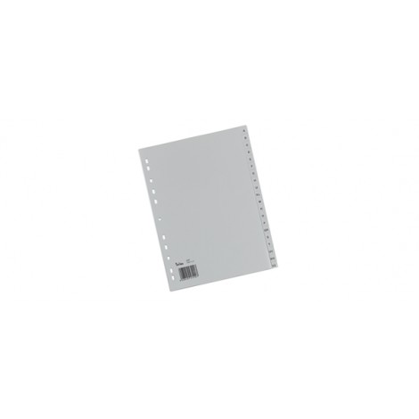 Divisori alfabetici A-Z, grigio