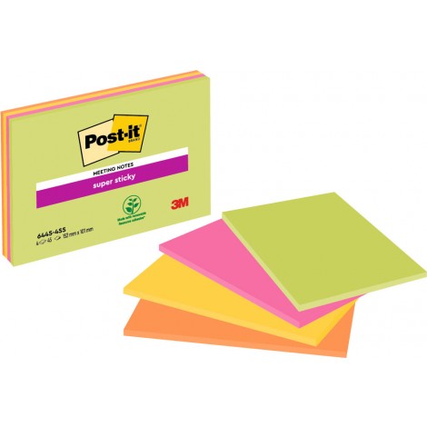 [RM0107] Foglietti post-it Super Sticky Grandi Formati 5845...