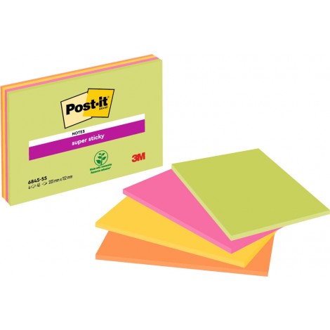 [RM0106] Foglietti post-it Super Sticky Meeting Notes 6845-...