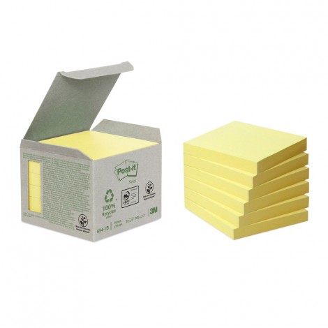 [RM0096] Foglietti post-it in carta ricliclata 654-1B 76x76...