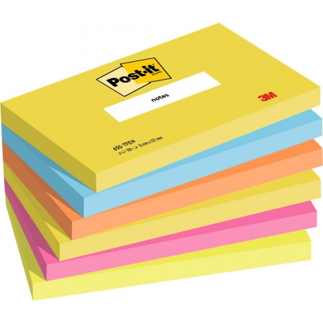 [RM0292] Foglietti post-it Colori Energetic 655 76x127mm
