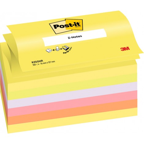 [RM0114] Foglietti post-it Z-Notes R350NR 76x127mm