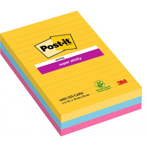 [RM0304] Foglietti post-it Super Sticky Grandi Formati 4690...