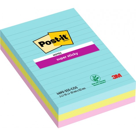 [RM0310] Foglietti post-it Super Sticky Grandi Formati 4690...