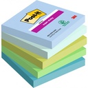 Foglietti post-it Super Sticky 622 Oasis 76x76mm