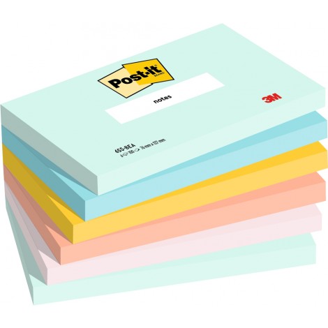 [RM0295] Foglietti post-it Colori Beachside 655 76x127mm