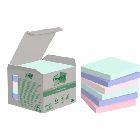 [RM0329] Foglietti post-it in carta ricliclata 654-1GB 76x7...