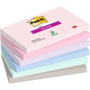 Foglietti post-it Super Sticky 622 Soulful 76x127m...