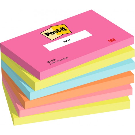 [RM0298] Foglietti post-it Colori Poptimistic 655 76x127mm