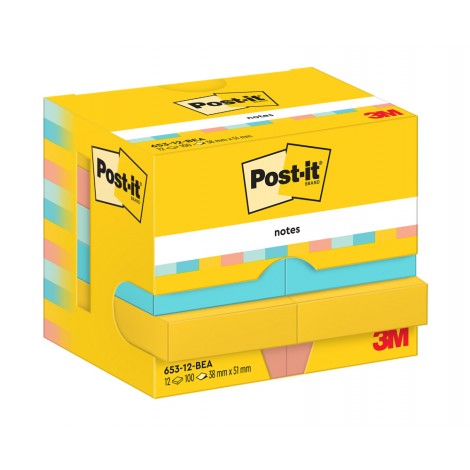 [RM0346] Foglietti post-it Colori Beachside 653 38x51mm