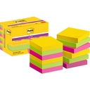 Foglietti post-it Super Sticky 622 Carnival 47,6x4...