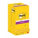 Foglietti post-it Super Sticky Giallo Sole 654-S 7...