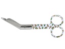 FORBICI IN ACCIAIO INOX PER BENDE - fantasia bruco - 14 cm