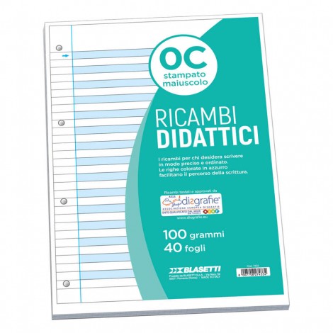 [BS0629] Ricambi forati per DISGRAFIA