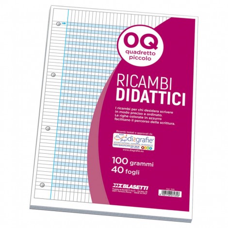 [BS0631] Ricambi forati per DISGRAFIA