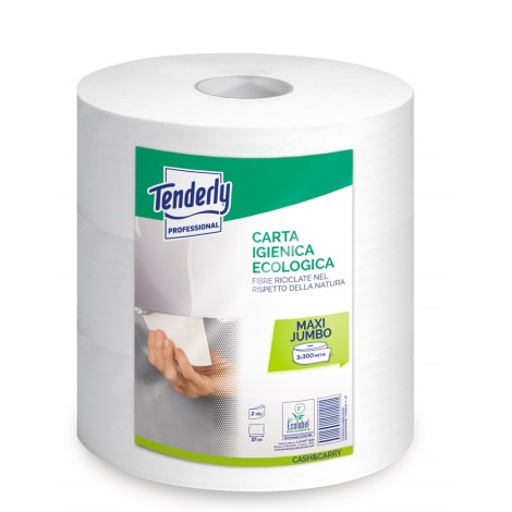 Carta igienica maxi jumbo 300m, 810 strappi