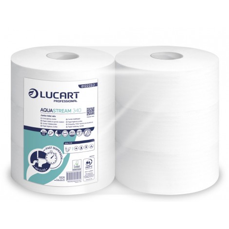 Carta igienica jumbo 340m, 1300 strappi