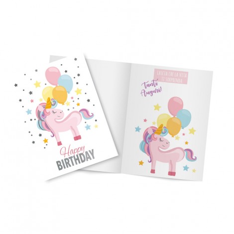 Biglietto augurale - Compleanno