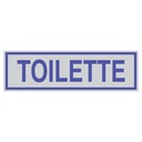 Targhetta TOILETTE