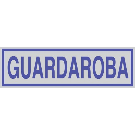 Targhetta GUARDAROBA