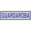 Targhetta GUARDAROBA