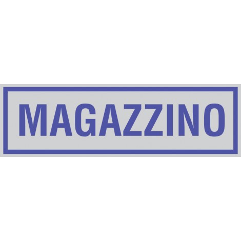 Targhetta MAGAZZINO
