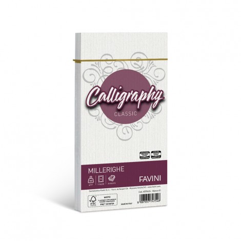 Calligraphy - Buste millerighe C4