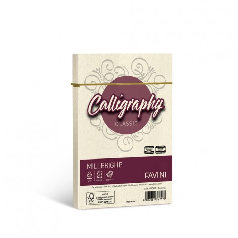 Calligraphy - Buste millerighe J7
