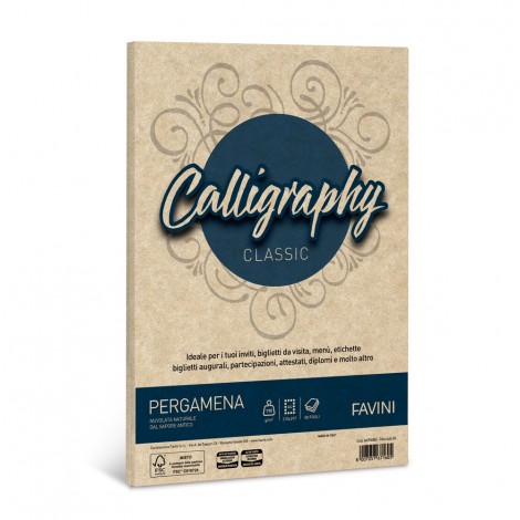 Calligraphy - Carta pergamena A4