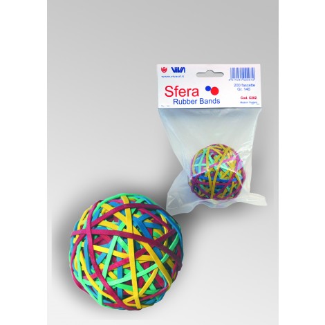 [VI0047] Fettucce in gomma a sfera