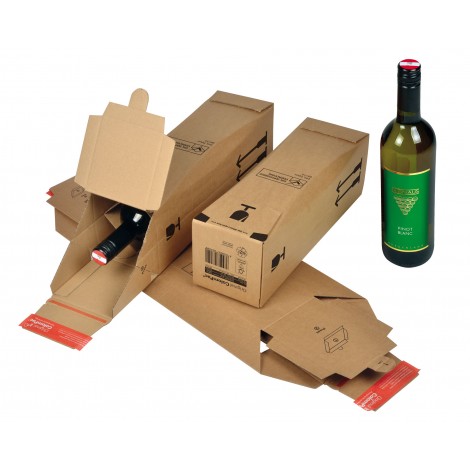 Scatola per bottiglie, 3 o 6 bottiglie 0,75ml