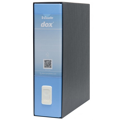 Registratore commerciale Dox1 d.8 cm azzurro